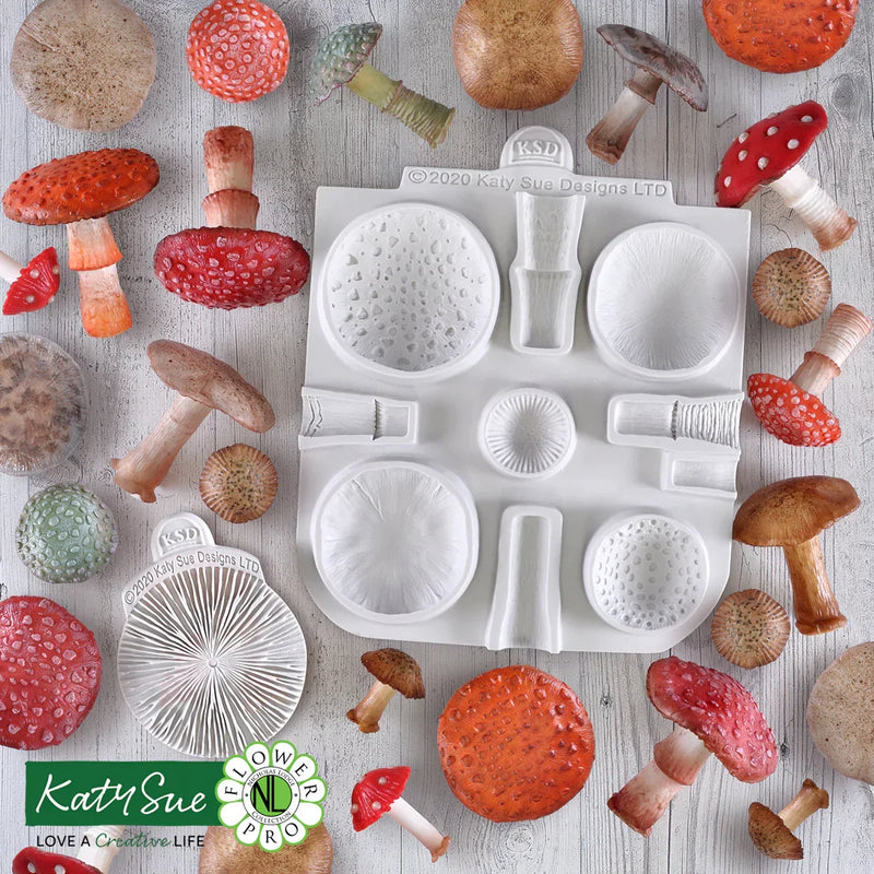 Flower Pro Toadstools and Mushrooms Mould and Veiner-3
