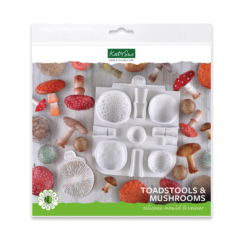 Flower Pro Toadstools and Mushrooms Mould and Veiner-1