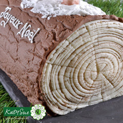 Flower Pro Large Log Slice Veiner Silicone Mould-5