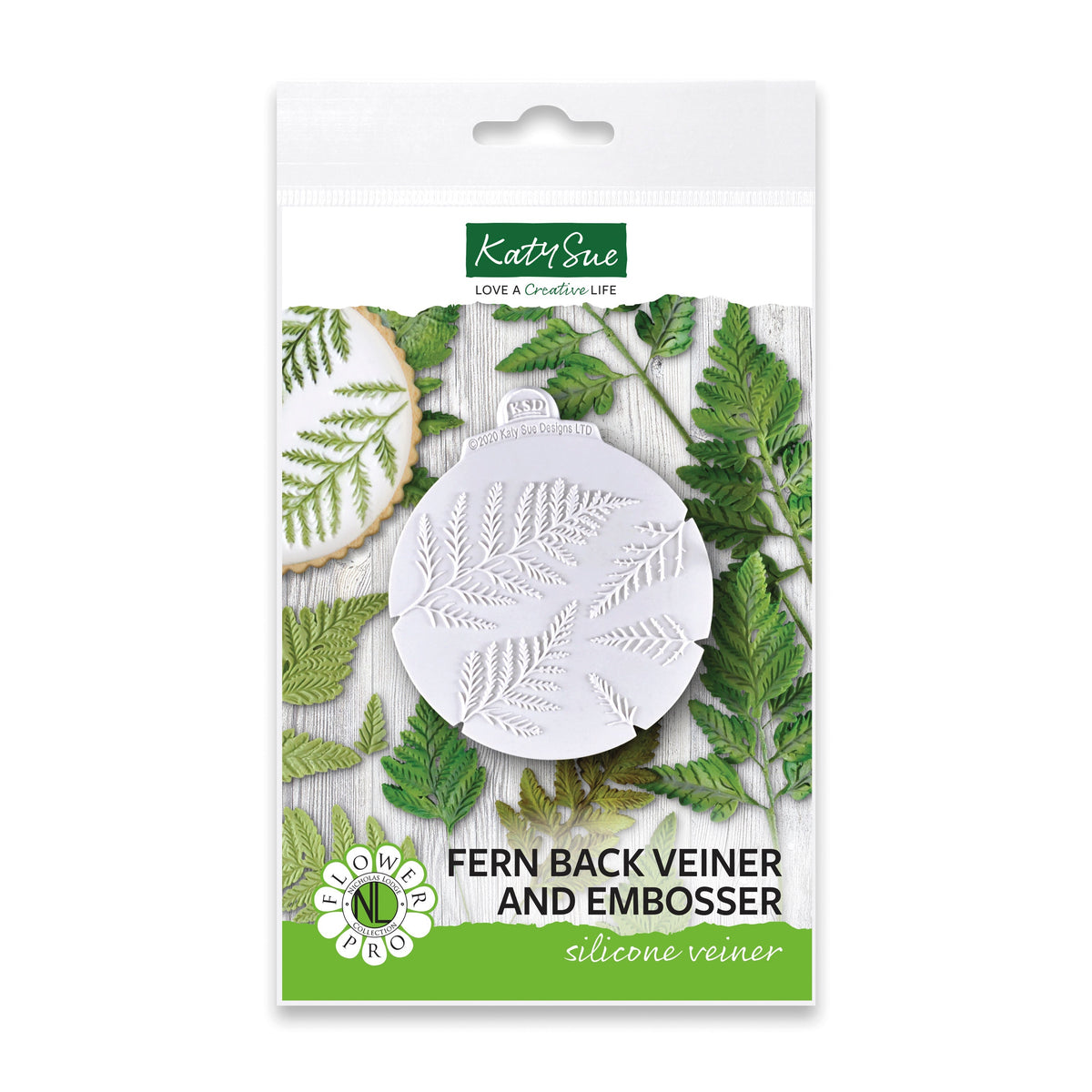 Veineur et embosseur pour le dos de fougère Flower Pro-1