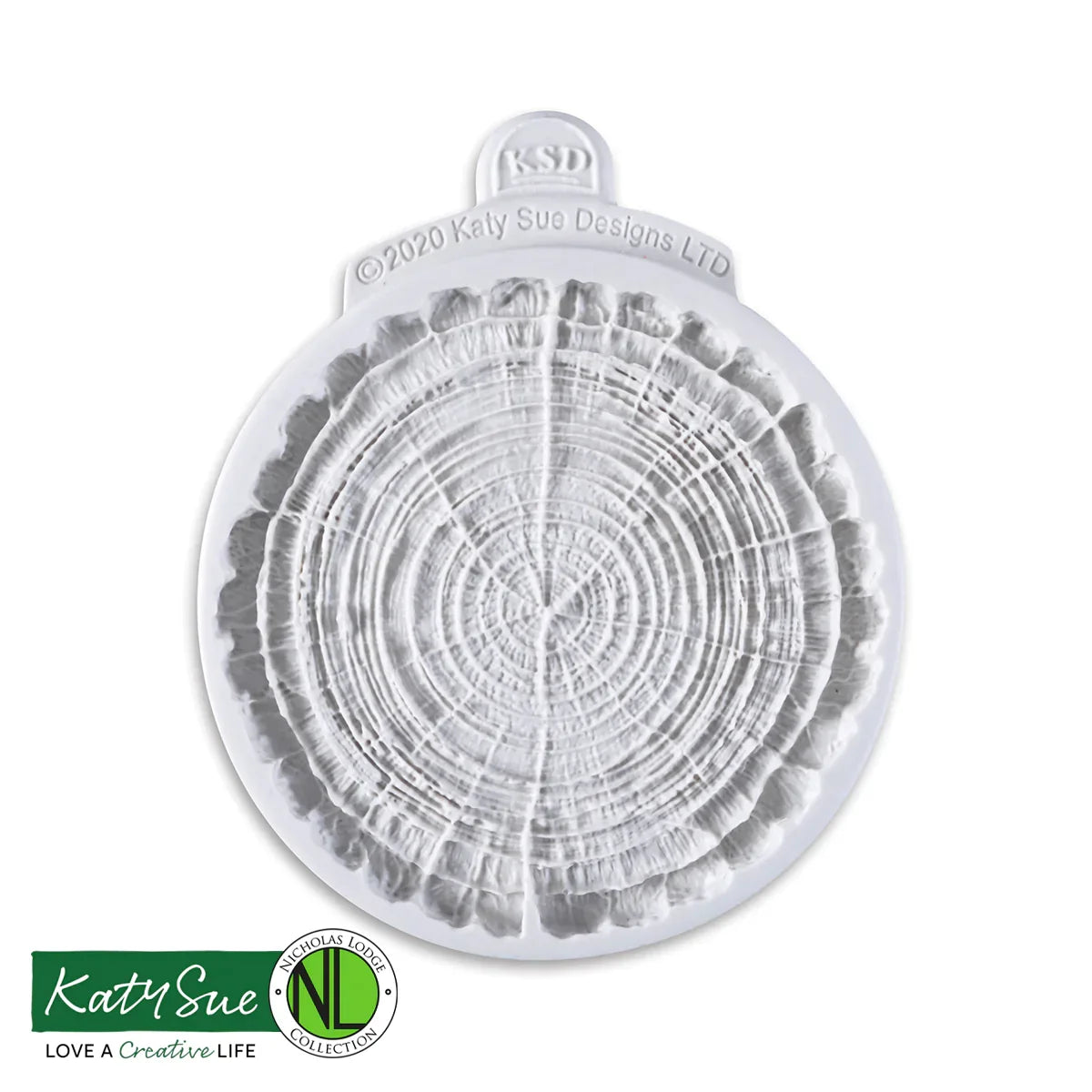Flower Pro Small Log Slice Silicone Mould-2