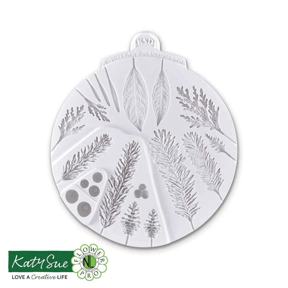 Flower Pro Winter Foliage Silicone Mould-2