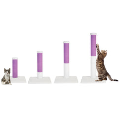 Noba Evolution - 4 in 1 Scratching post - White Faux fur-7