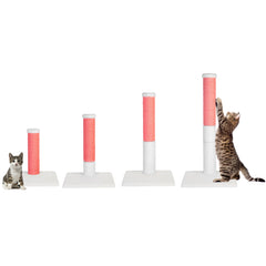 Noba Evolution - 4 in 1 Scratching post - White Faux fur-3
