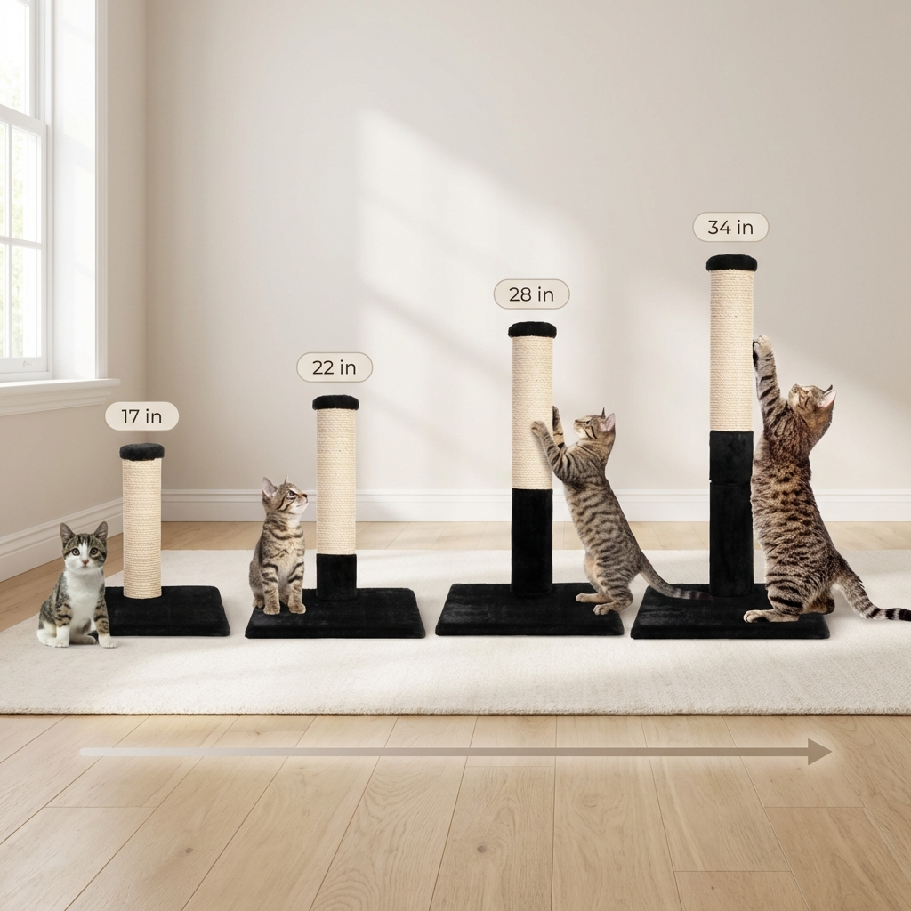 Noba Evolution - 4 in 1 Scratching post - Black Faux Fur-1