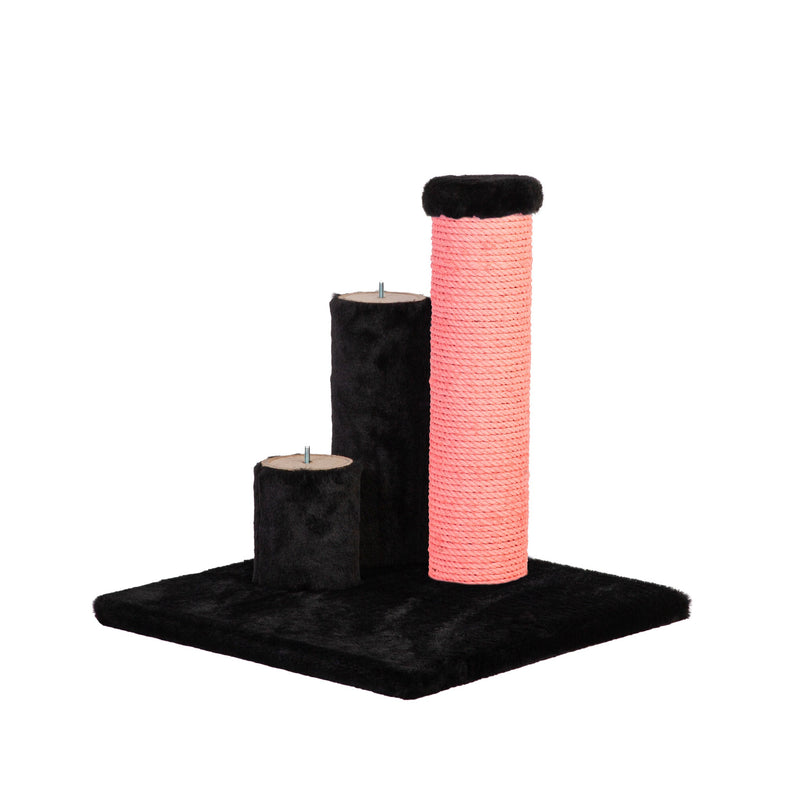 Noba Evolution - 4 in 1 Scratching post - Black Faux Fur-4