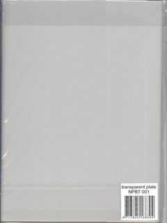 A4 Transparent Shim Plate (5mm) for the PressBoss PRO-1