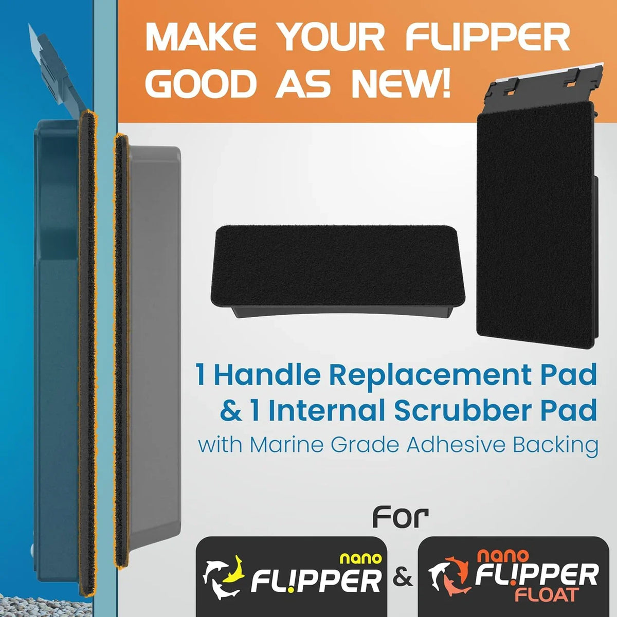 Flipper Replacement Pads (Nano repair kit)-3