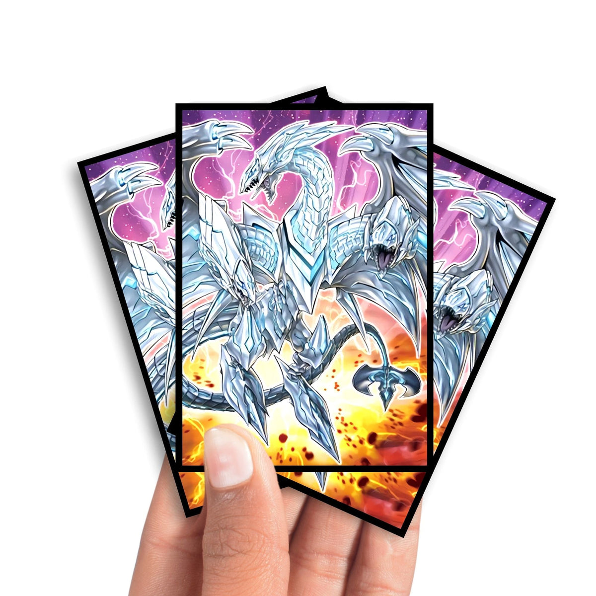 Neo Blue-Eyes Ultimate Dragon Card Sleeves-2