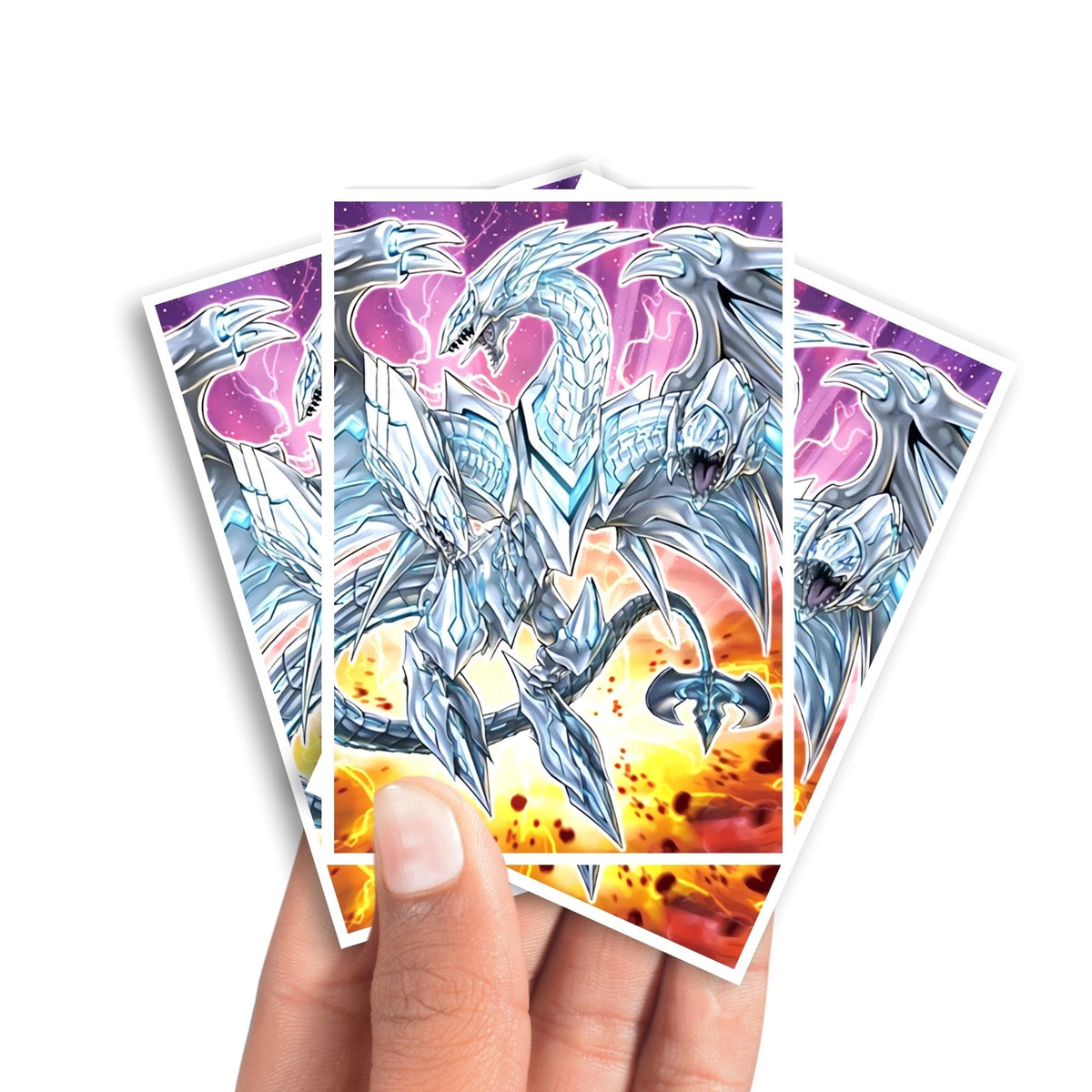 Neo Blue-Eyes Ultimate Dragon Card Sleeves-1