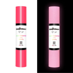 Teckwrap Reflective HTV- Neon Pink | Fashionable & Durable HTV for T-Shirts & Costumes-1