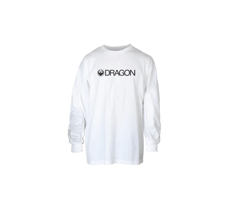 Dragon 'Trademark' L/S Tee - White-1