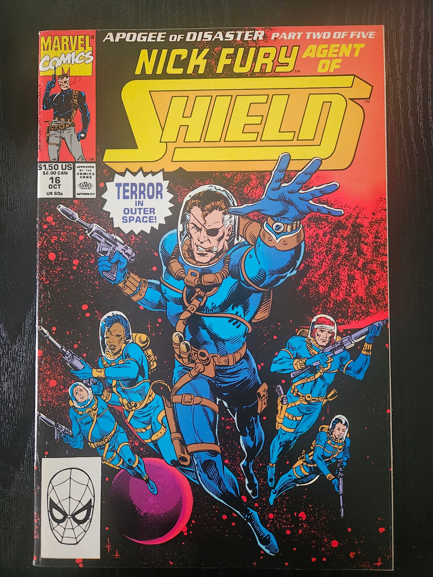 Marvel – Nick Fury: Agent of S.H.I.E.L.D. No.16 (1990)