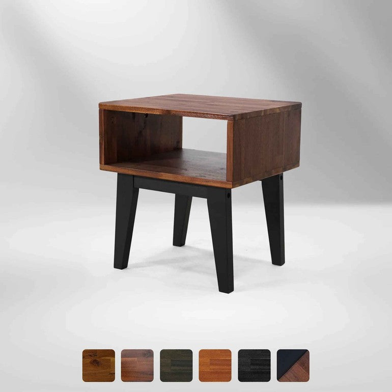 Mesita de Noche de Madera Maciza Serena-5