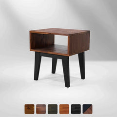 Mesita de Noche de Madera Maciza Serena-5