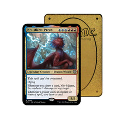 Niv-Mizzet, Parun Metal Orica Card-1