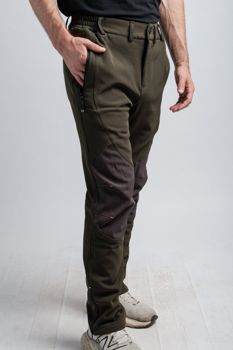 Men's Green Adventure Water Resistant Pants-2