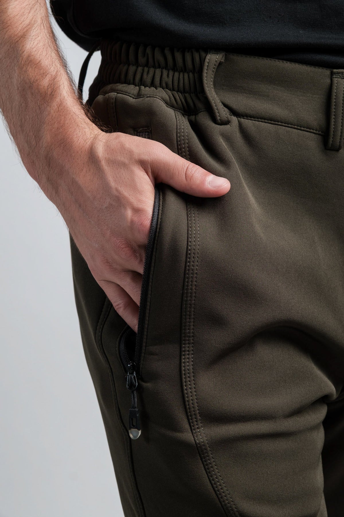 Men's Green Adventure Water Resistant Pants-7