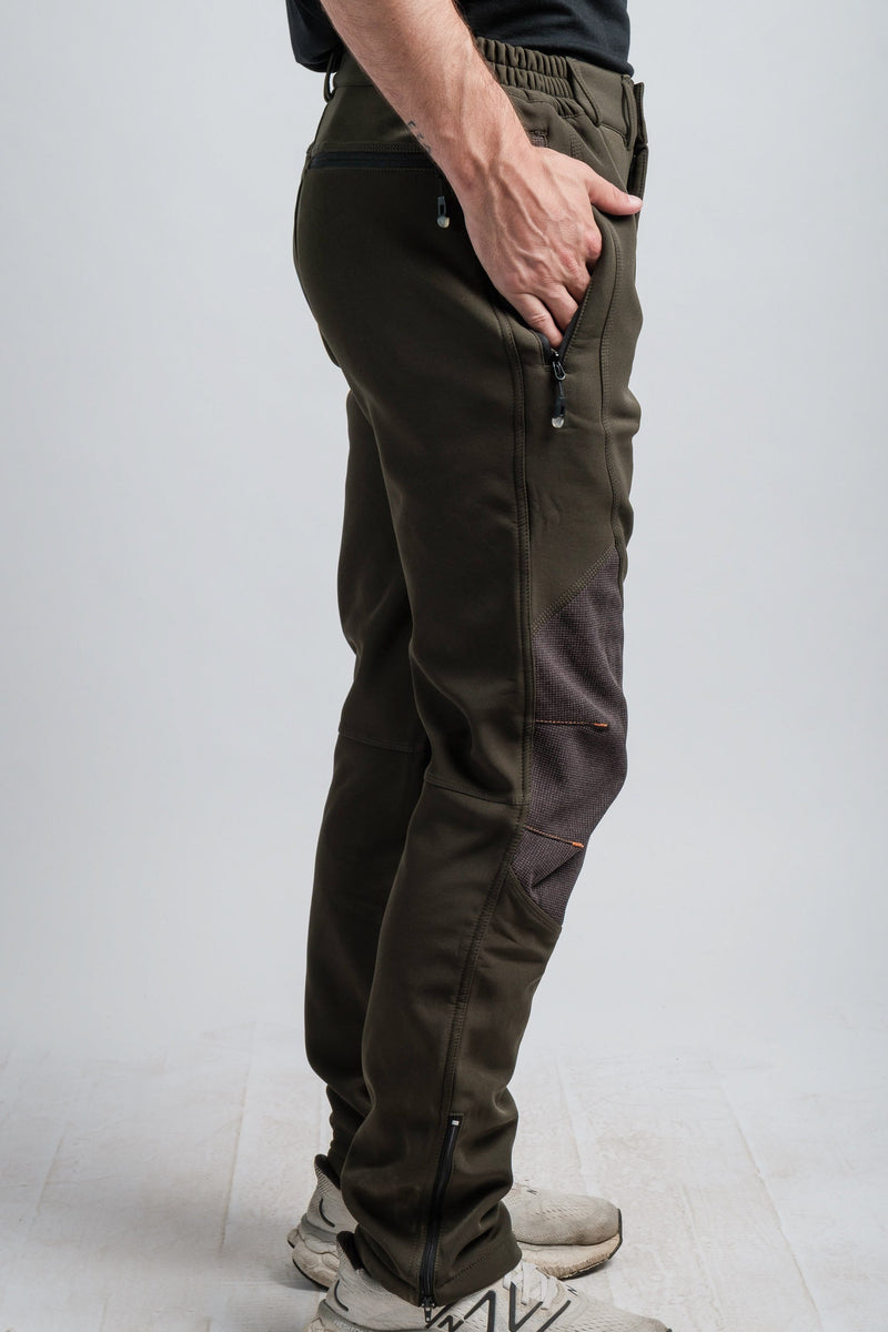 Men's Green Adventure Water Resistant Pants-3
