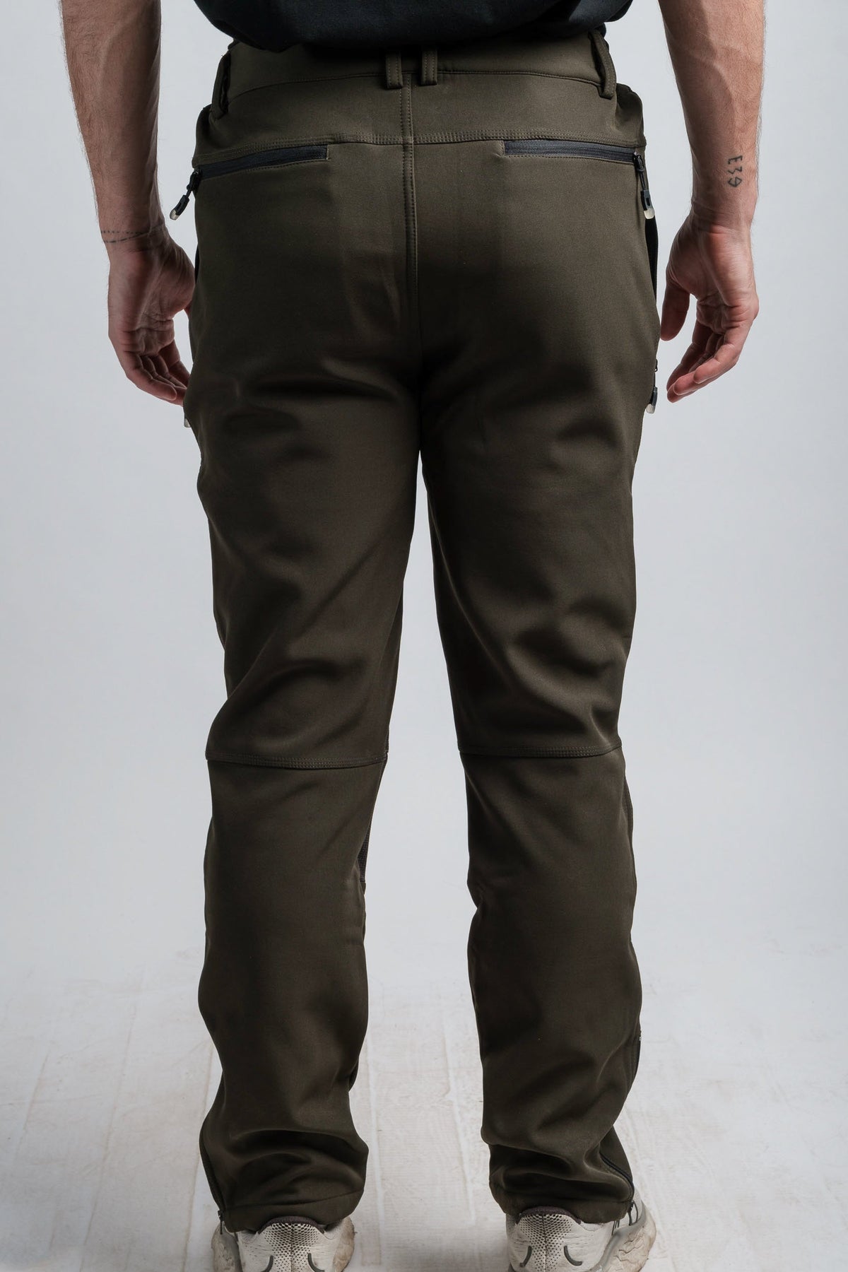 Men's Green Adventure Water Resistant Pants-4
