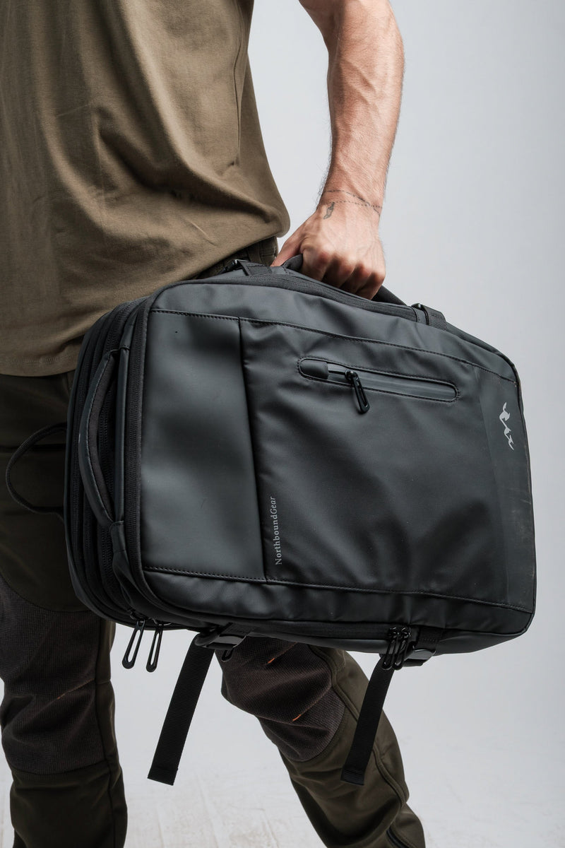 Voyager Expandable Backpack 26L / 38L with Built-in Rain Coat-3