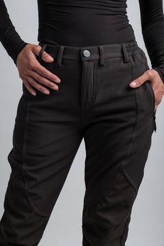 PRO Women's Gray High Waist V2 Adventure Water Resistant Pants-2