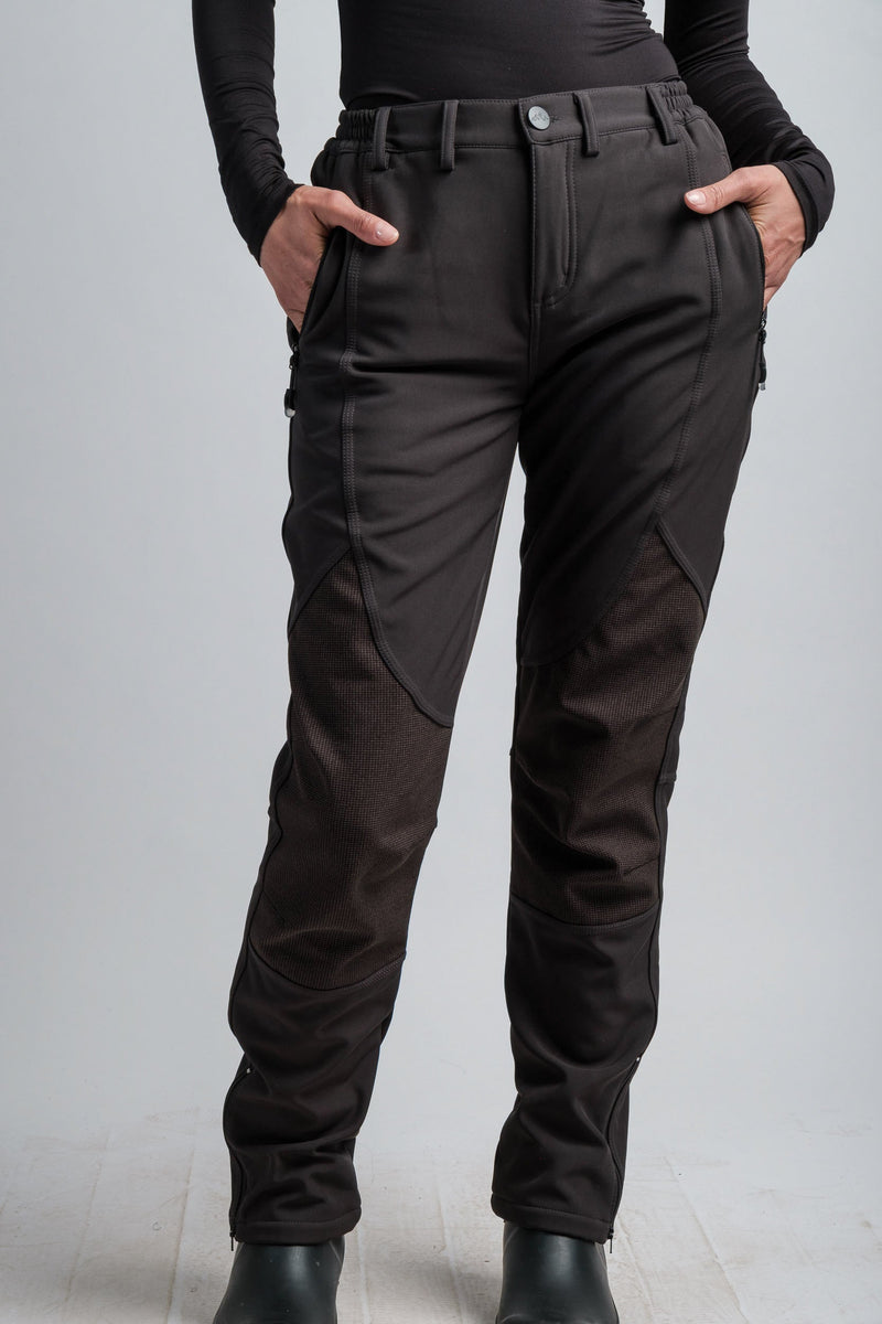 PRO Women's Gray High Waist V2 Adventure Water Resistant Pants-3