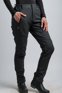 Women's Gray High Waist V2 Adventure Water Resistant Pants-3