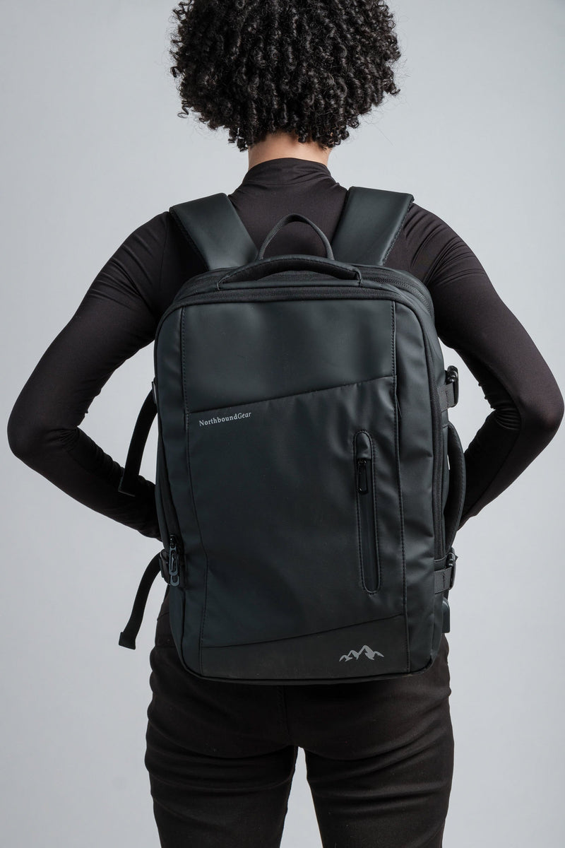 Voyager Expandable Backpack 26L / 38L with Built-in Rain Coat-2