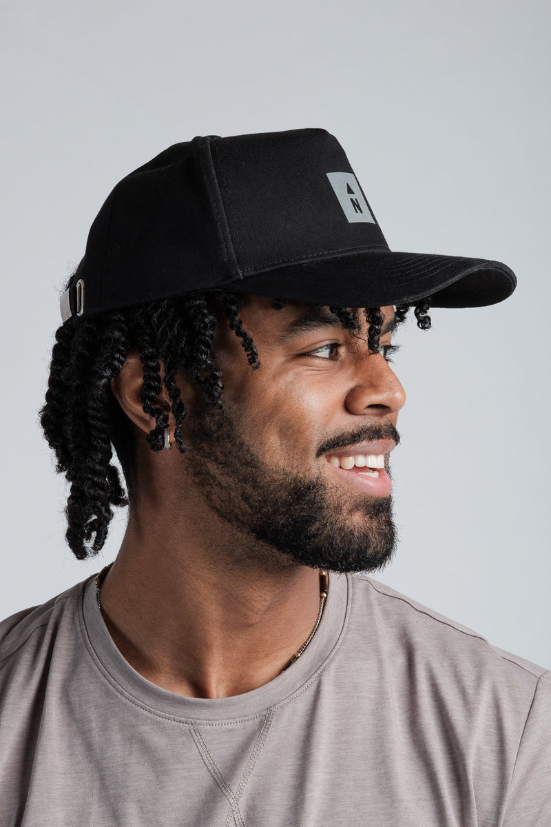 Water-Resistant Cap with Reflective "N"-3