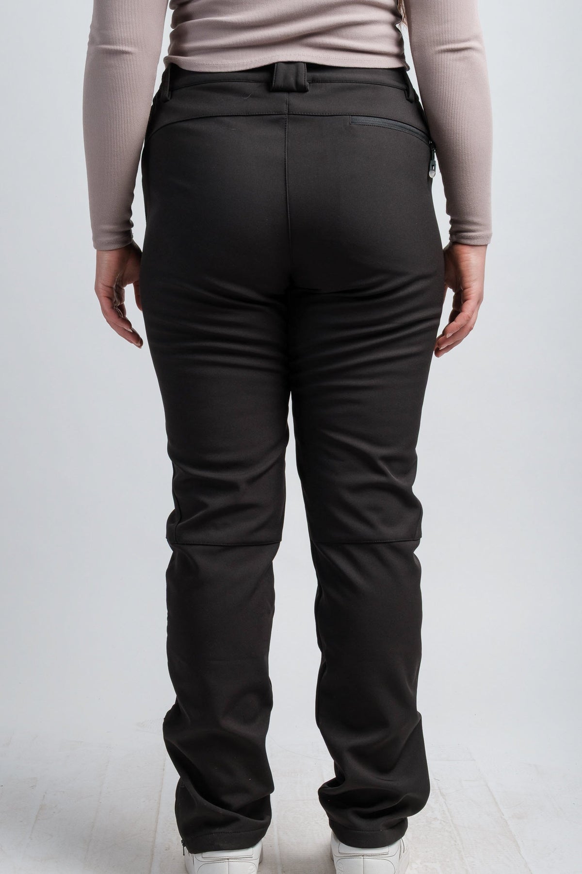 Women's Black High Waist V2 Adventure Water Resistant Pants-4