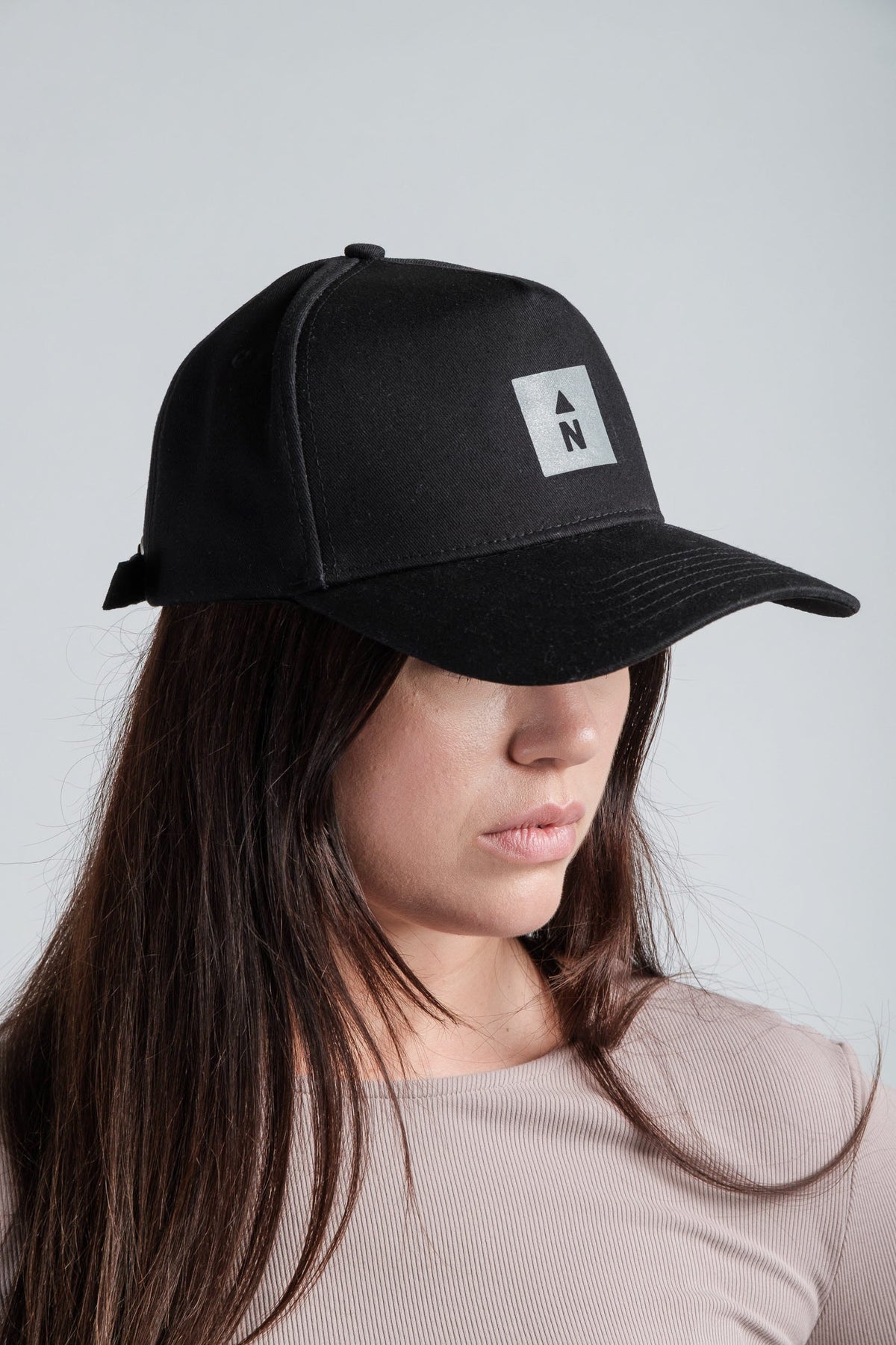 Water-Resistant Cap with Reflective "N"-4