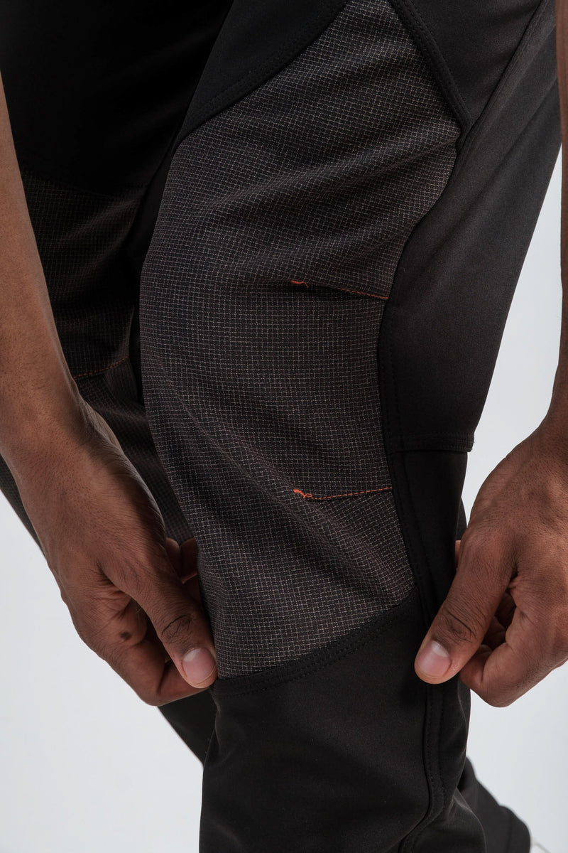 Men's Black Adventure Water Resistant Pants-6