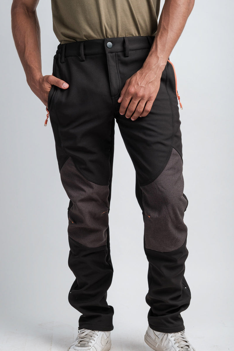 Men's Black Adventure Water Resistant Pants-1