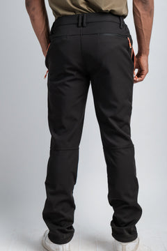 Men's Black Adventure Water Resistant Pants-7