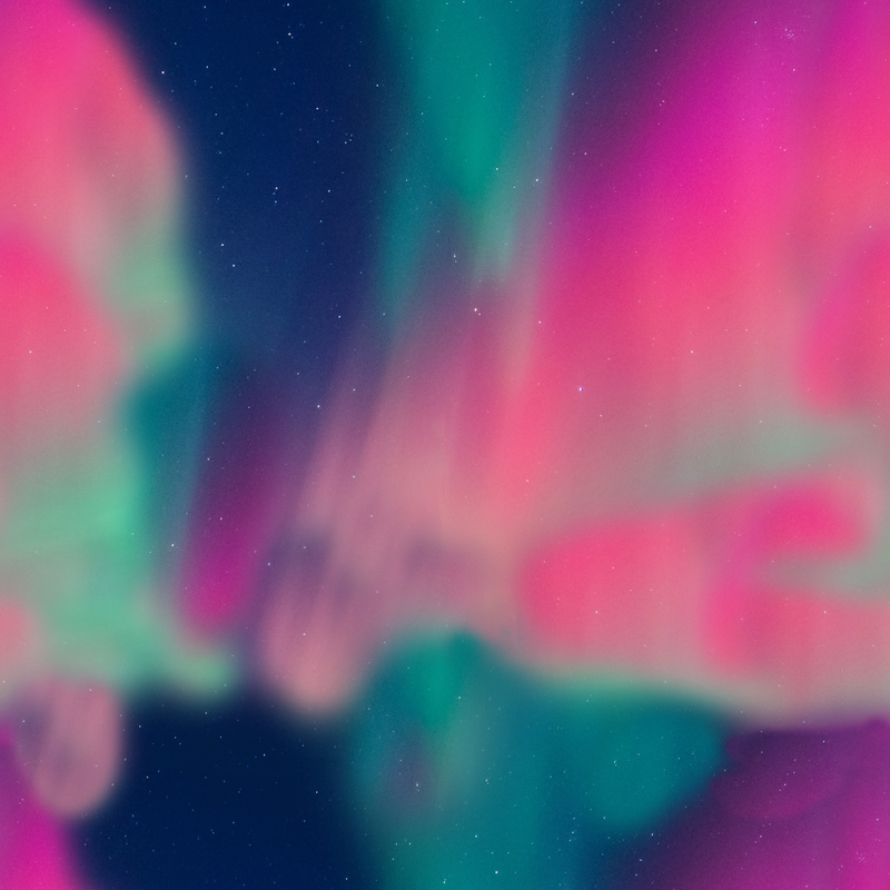 Craft HTV  Aurora Borealis Pattern 1-1