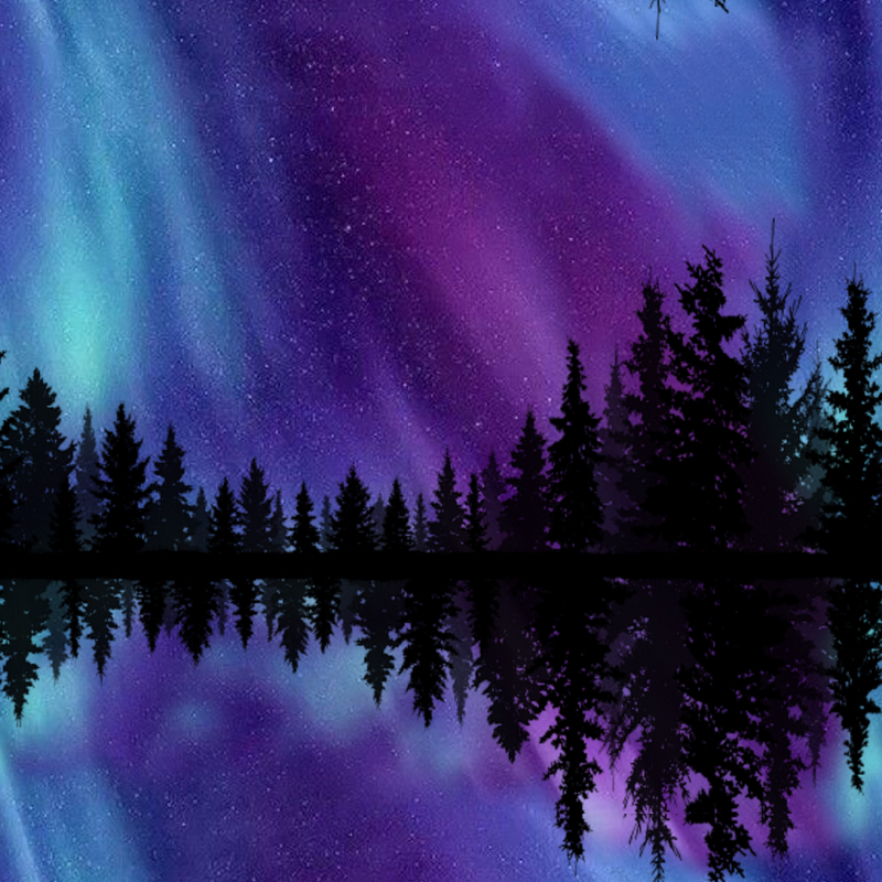 Craft HTV  Majestic Northern Lights Pattern 2-1