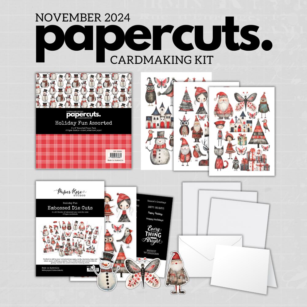 Holiday Fun November Papercuts Kit 33366-1