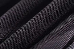 Anime Style Short Gymnastics Uniform Sheer Mesh Volleyball Sports Activewear-18