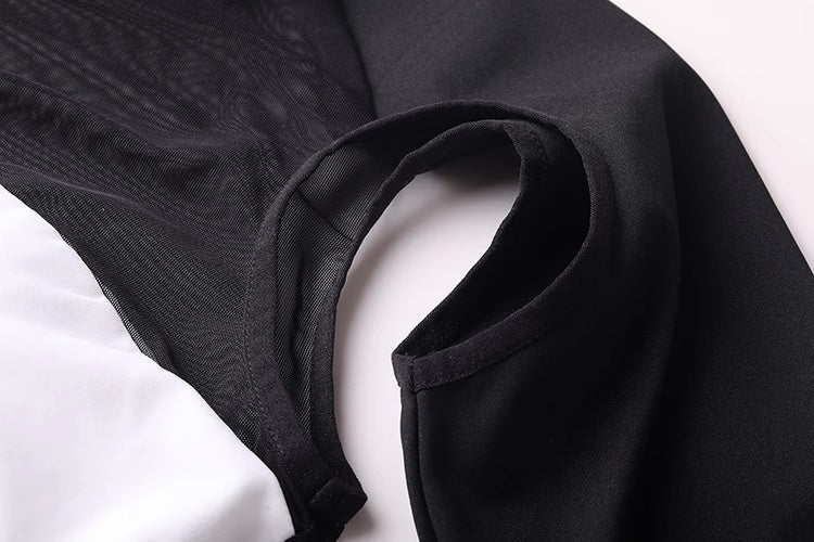 Anime Style The Beluga Whale Long-sleeved Sports Suit Gymnastics Suit Sexy Active Wear-11