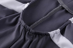 Anime Style the Grey Shark Jumpsuit Yoga Pants Full Body Sexy Fitness Active Wear-10