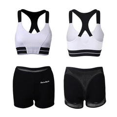 Anime Style 2-Piece Short Gymnastics Uniform Sports Tank Top with Sexy Cutout Shorts-2