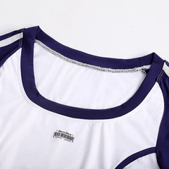 Anime Style 3-Piece Short Gymnastics Uniform Volleyball Sports Activewear-13