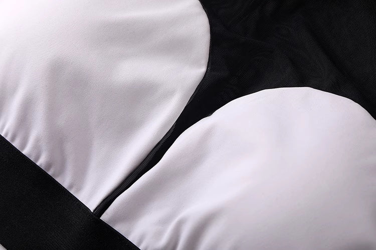 Anime Style The Beluga Whale Long-sleeved Sports Suit Gymnastics Suit Sexy Active Wear-10
