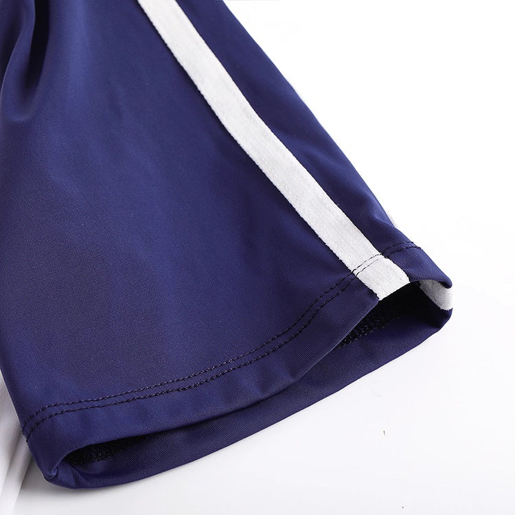 Anime Style 3-Piece Short Gymnastics Uniform Volleyball Sports Activewear-16
