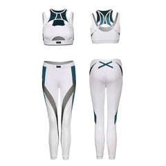 Anime Sci-fi Style Yoga Suit Sexy Sportswear Activewear Cosplay Set-2