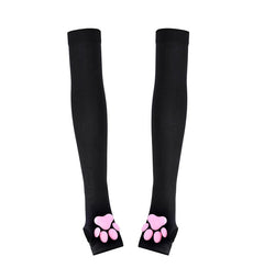 Cat Paw Sleeves with 3D Cat Paw Paddings Anime Style Velvet Cosplay Sleeves-8