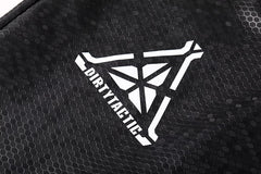 Tactical Anime Girl PU Leather Sheer Mesh Sexy Open Crotch Cosplay Full Bodysuit Costume-16