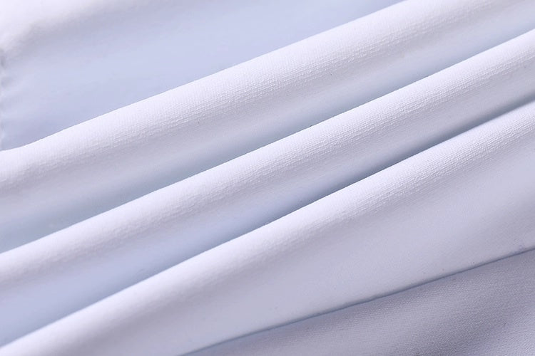 Anime Style Short Gymnastics Uniform Sheer Mesh Volleyball Sports Activewear-20