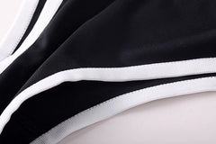 Anime Style The Beluga Whale Long-sleeved Sports Suit Gymnastics Suit Sexy Active Wear-12
